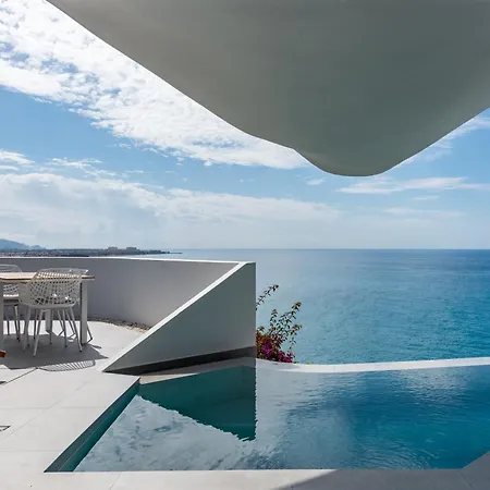 Rentitspain Casa Del Acantilado Piscina Climatizada * Salobreña