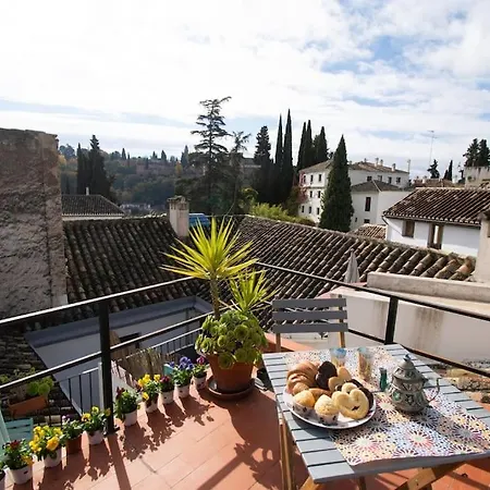 Apartamento Mirador Alhambra - 2 Private Terraces - Wifi - Granada