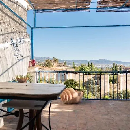 Sunset House - Albaicin Privatunterkunft Granada