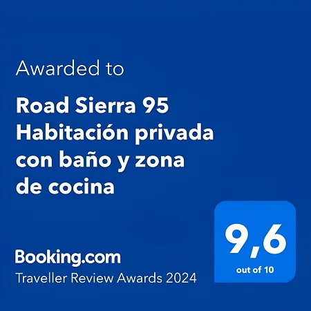 Road Sierra 95 Privada Con Bano Y Zona De Cocina Séjour chez l'habitant *