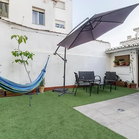With A Large Patio Apartment *