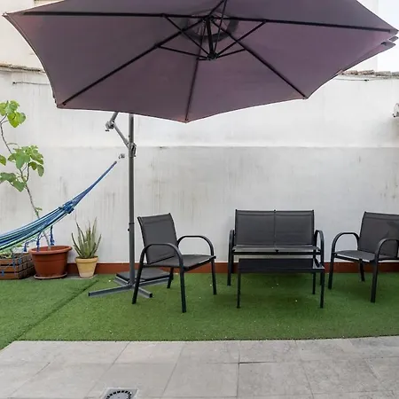 With A Large Patio