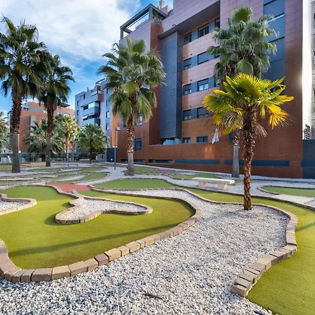 Apartamento Cris I ,piscina-gym&parking, Parque De Ciencias *