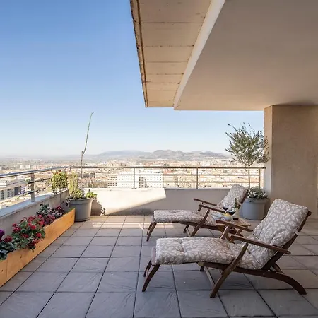 Atico Granada, Penthouse, 18-19th Floor, Centre, Views, Terrace, Free Parking * Granada